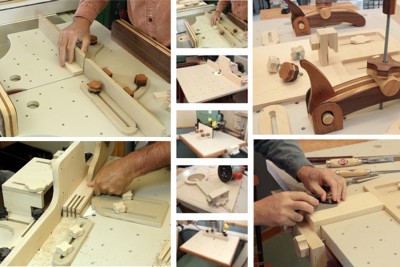 Dans quel ordre suggérez-vous de fabriquer les guides et accessoires de précision?