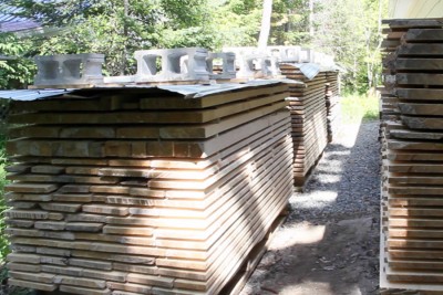 De la forêt à l'atelier - L'entreposage