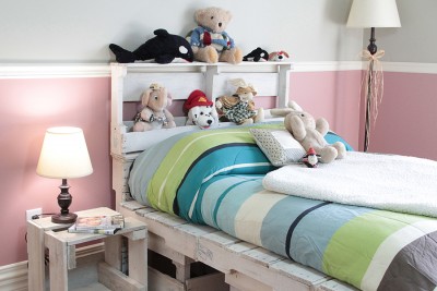 Mobilier de palettes récupéré
