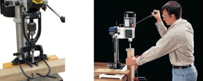 Ensemble pour transformer la perceuse à colonne en mortaiseuse?