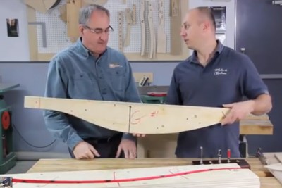 Les gabarits de découpe, cours d'ébénisterie