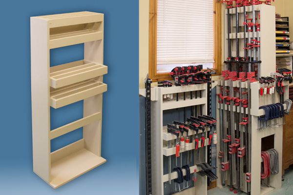 Petit support pour serre-joints à main