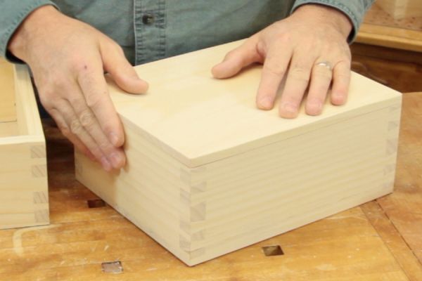 Projet - Coffret à queues d'aronde