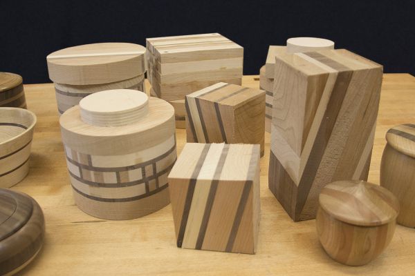 Fabrication de blocs laminés