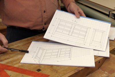 Tablettes à dessin