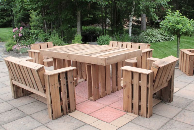 Mobilier de palettes