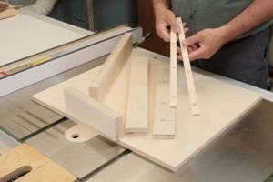 Préparation des composantes du plateau