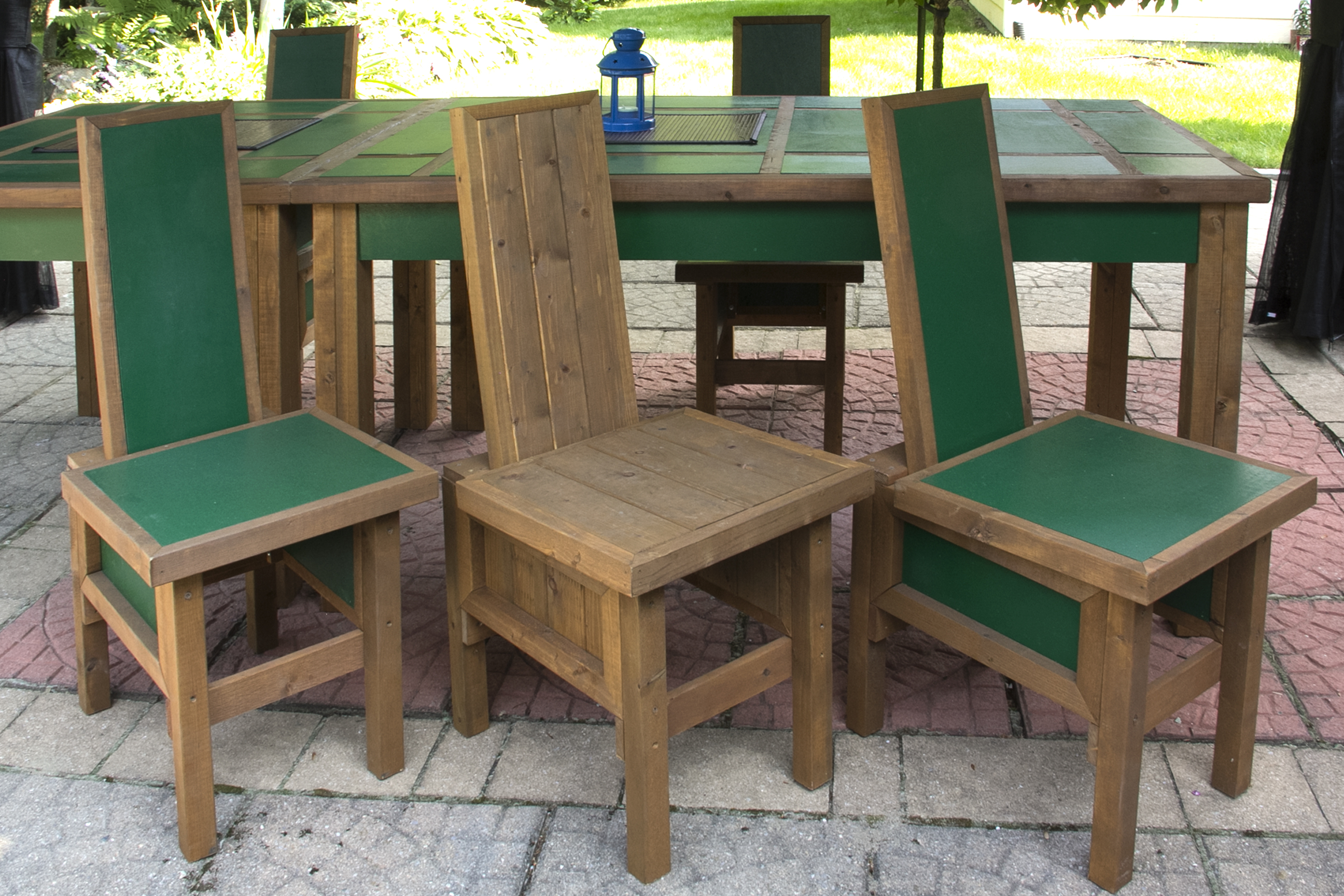 Ensemble patio - Style contemporain