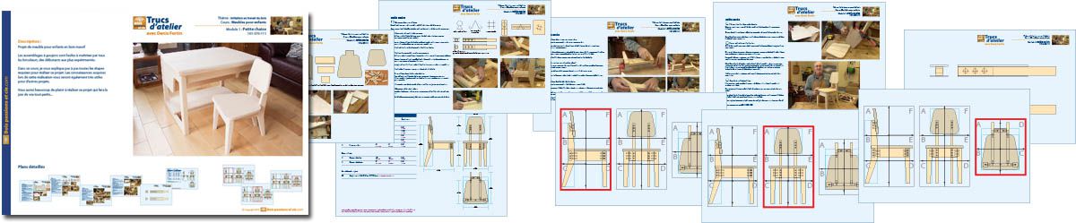 Cahier de plans papier disponible