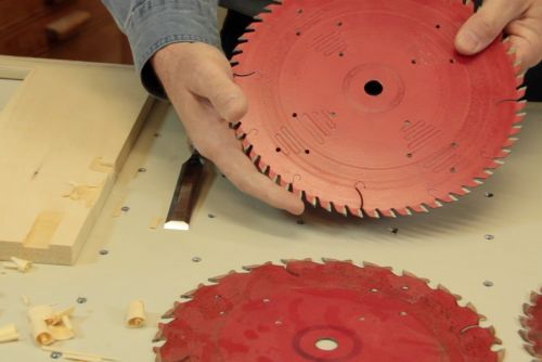 Les lames de banc de scie