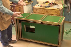 Démontage du meuble pour le rangement