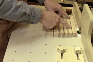Travail avec des butées d'arrêt