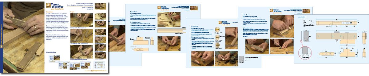 Cahier de plans papier disponible