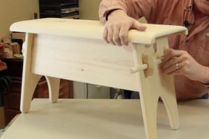 Banc rustique