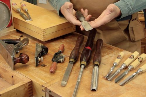 Affûtage des outils à main
