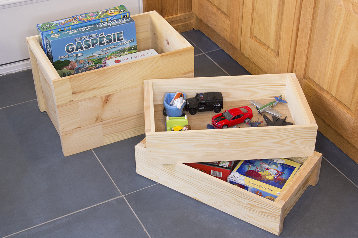 Boîtes de rangement