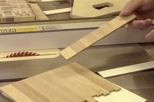 Truc pour tronçonner une coupe fine