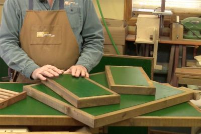 Fabrication des panneaux - Style contemporain