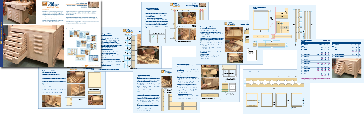 Cahier de plans papier disponible