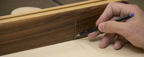 Positionnement précis de la ligne de coupe