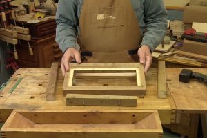 Pré-assemblage d'une patte