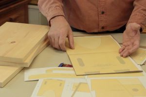 Préparation des stencils et marquage