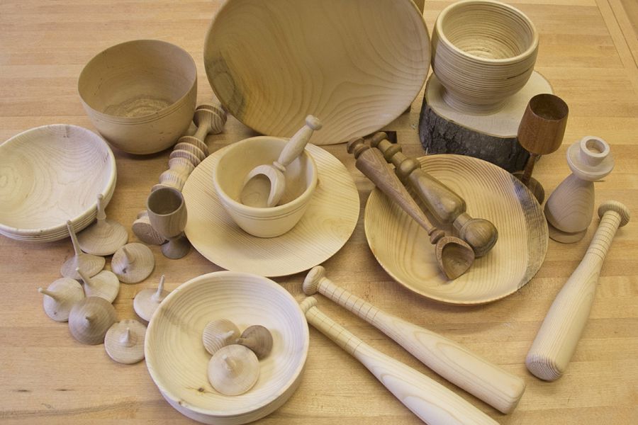 Exemple de projets de tournage sur bois