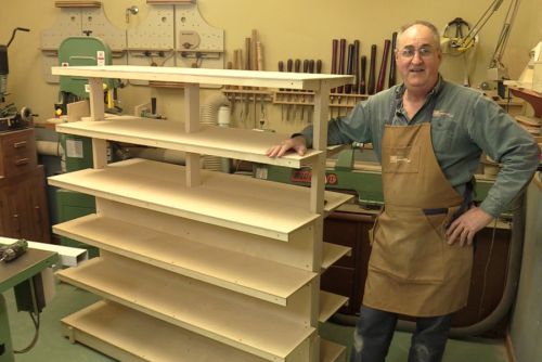 Classeur à bois