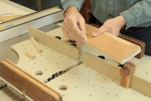 Préparation et ajustement du doigt