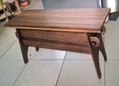 Banc rustique