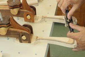 Ajustement des courbes des manches