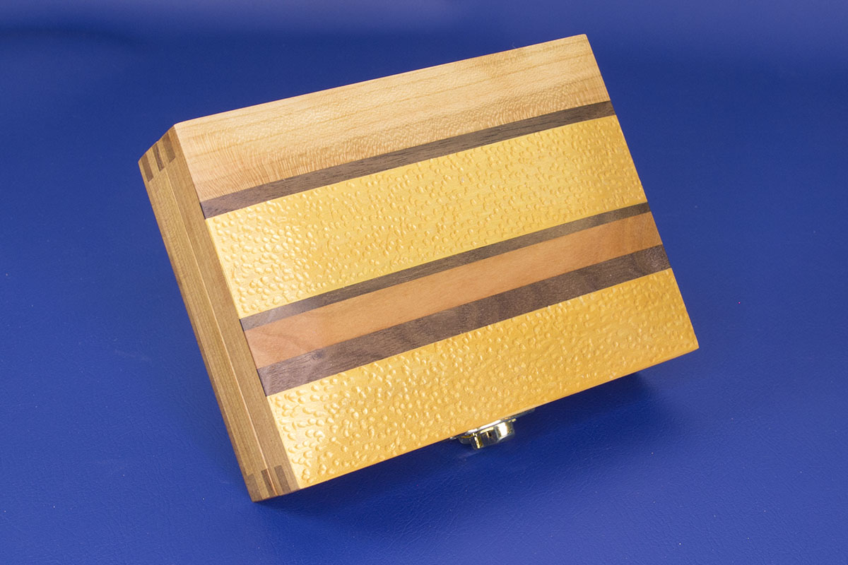 Petit coffret à mouches - Détail