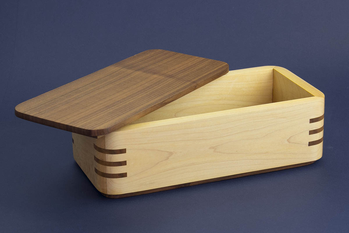 Coffret à clés ouvert