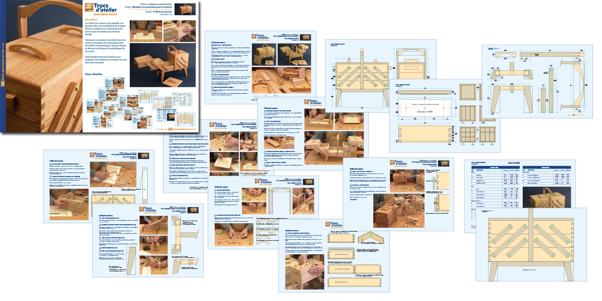 Cahier de plan détaillés - Version pdf inclus
