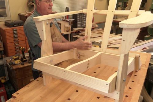 Fauteuil - Style Adirondack plié