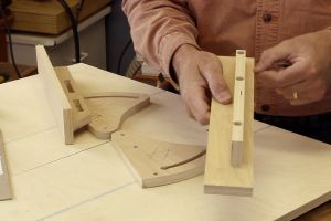 Installation des appuis-guides à angles