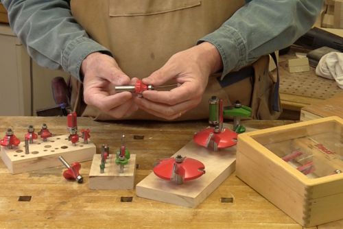 Choix des fer à toupie et accessoires